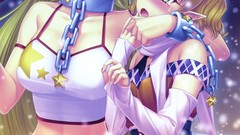 Anime girls snow embarrassment