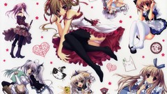 Anime girls soft shading