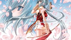 Anime girls soft shading