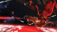 anime girls Space redhead Anime asuka langley soryu