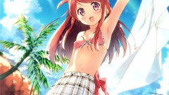 Anime girls swimsuits