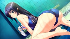 Anime girls swimsuits