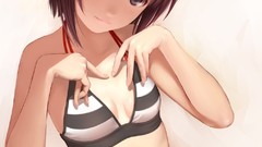 Anime girls swimsuits Anime