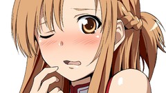 Anime girls sword art online yuuki asuna