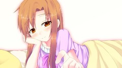 Anime girls sword art online yuuki asuna