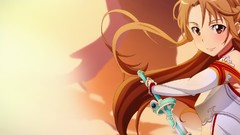 Anime girls sword art online yuuki asuna