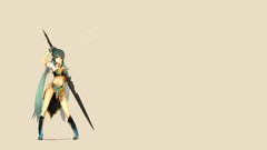 Anime girls tales of vesperia Simple Background long ears