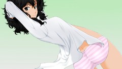 Anime girls tanamachi kaoru striped lingerie Amagami SS