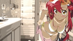 Anime girls tengen toppa gurren lagann ecchi Littner Yoko