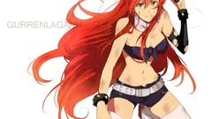 Anime girls tengen toppa gurren lagann soft shading Littner Yoko