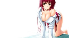 Anime girls to heart 2 kousaka tamaki cleavage boobs Simple 