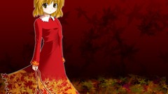 Anime girls touhou Aki Shizuha