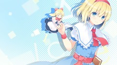 Anime girls touhou alice margatroid