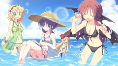 Anime girls touhou alice margatroid patchouli knowledge video 