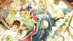 Anime girls touhou alice margatroid video games