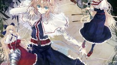 Anime girls touhou alice margatroid video games