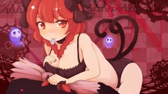 Anime girls touhou animal ears kaenbyou rin