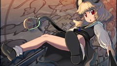 Anime girls touhou animal ears Nazrin