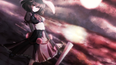 Anime girls touhou bunny