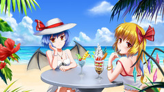 Anime girls touhou flandre