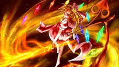 Anime girls touhou flandre scarlet mugen