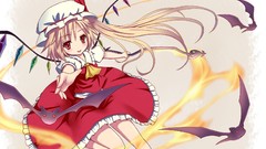 Anime girls touhou flandre scarlet video games
