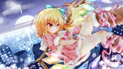 Anime girls touhou flandre scarlet video games