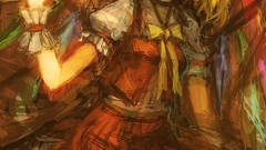 Anime girls touhou flandre scarlet video games op-center