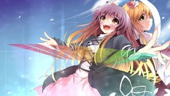 Anime girls touhou Hijiri Byakuren Toramaru Shou