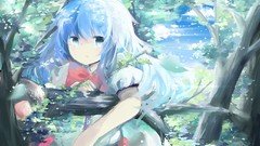 Anime girls touhou hinanawi tenshi video games