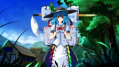 Anime girls touhou hinanawi tenshi video games