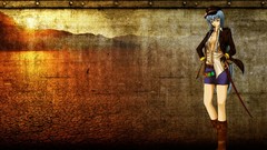 Anime girls touhou hinanawi tenshi video games