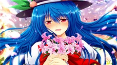 Anime girls touhou hinanawi tenshi video games Nekominase