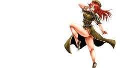 Anime girls touhou hong meiling video games Simple Background 