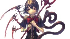 Anime girls touhou houjuu nue video games Simple Background