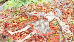 Anime girls touhou inubashiri momiji video games detached 