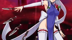 Anime girls touhou izayoi sakuya Daggers video games hentai 