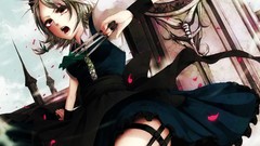 Anime girls touhou izayoi sakuya video games