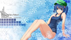 Anime girls touhou kawashiro nitori video games