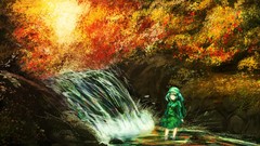 Anime girls touhou kawashiro nitori video games