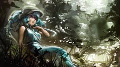 Anime girls touhou kawashiro nitori video games