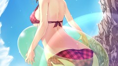 Anime girls touhou kazami yuuka video games