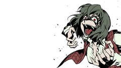 Anime girls touhou kazami yuuka video games Simple Background