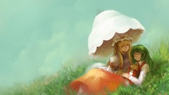 Anime girls touhou kazami yuuka yakumo yukari video games