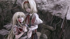 Anime girls touhou kirisame marisa alice margatroid video games