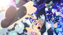 Anime girls touhou kirisame marisa shikieiki yamaxanadu Riku