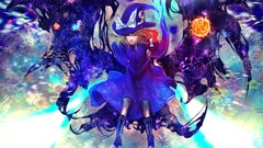 Anime girls touhou kirisame marisa video games