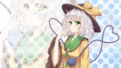 Anime girls touhou komeiji koishi video games
