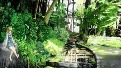 Anime girls touhou moriya suwako video games