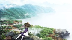 Anime girls touhou moriya suwako video games